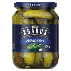 Krakus - Pickled Dill Cucumbers | Multiple Sizes