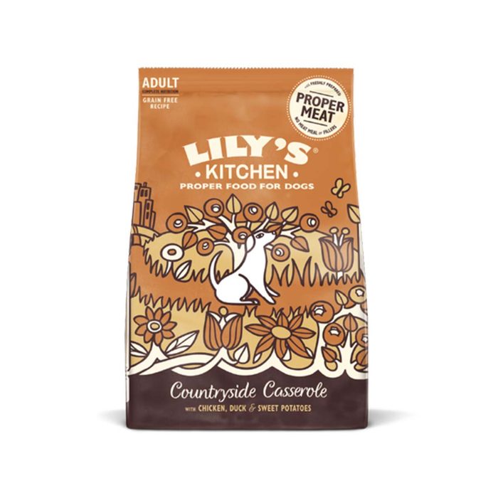 Lily's Kitchen - Organic Chicken & Duck Countryside Casserole DOG, 1kg