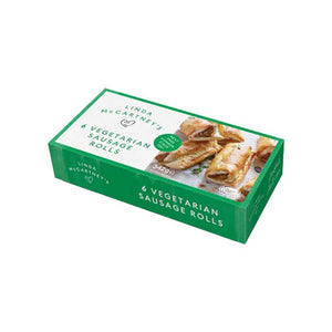 Linda McCartney - 6 Vegetarian Sausage Rolls, 342g | Pack of 8