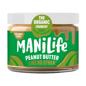 ManiLife - Organic Crunchy Peanut Butter, 275g