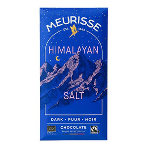 Meurisse - Dark chocolate with Himalayan Salt, 100g | Pack of 15