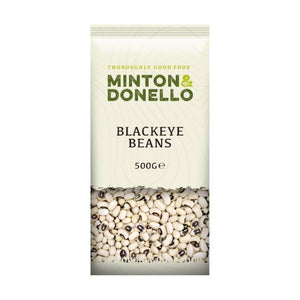 Minton & Donello - Blackeye Beans, 500g | Pack of 6