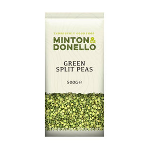 Minton & Donello - Green Split Peas, 500g | Pack of 6