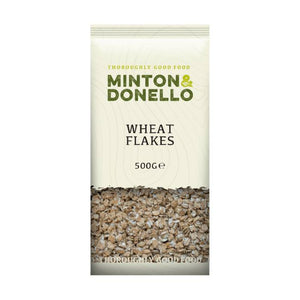 Minton & Donello - Wheat Flakes, 500g | Pack of 6