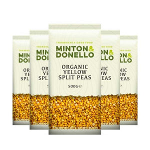 Minton & Donello - Yellow Split Pea, 500g | Pack of 6