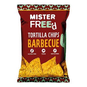 Mister Free'd - Tortilla Chips with Barbecue | Pack of 12 | Multiple Sizes