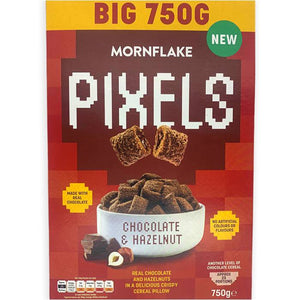 Mornflake - Choc & Hazelnut Pixels, 750g