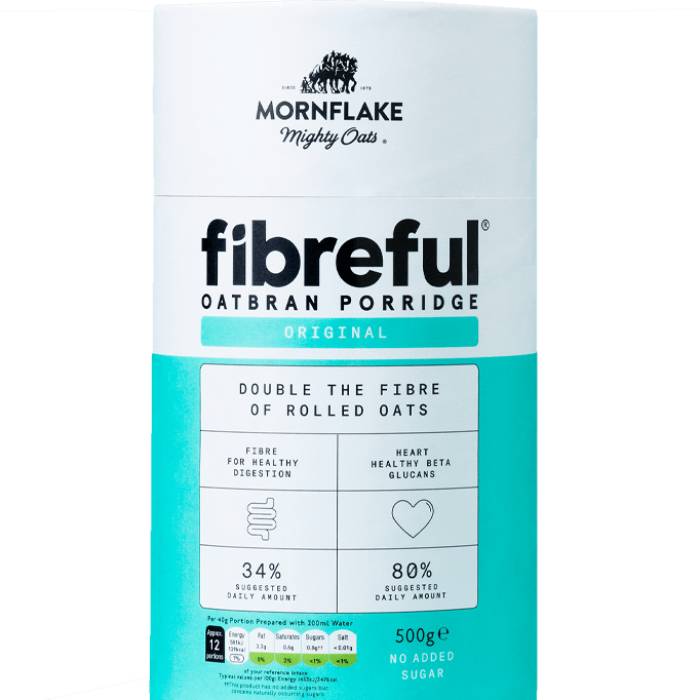 Mornflake - Fibreful Oatbran Porridge, 500g