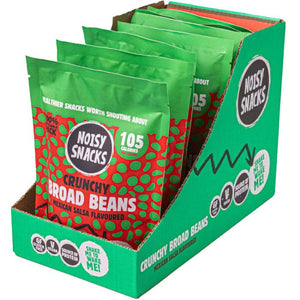 Noisy Snacks - Broad Beans Mexican Salsa, 100g, | Pack of 7