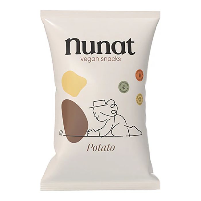 Nunat - Potato Vegan Snacks, 150g  Pack of 12