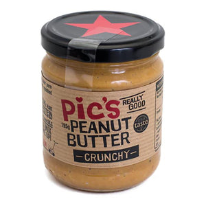 Pic's Peanut Butter - Crunchy - Pack of 8 | Multiple Sizes