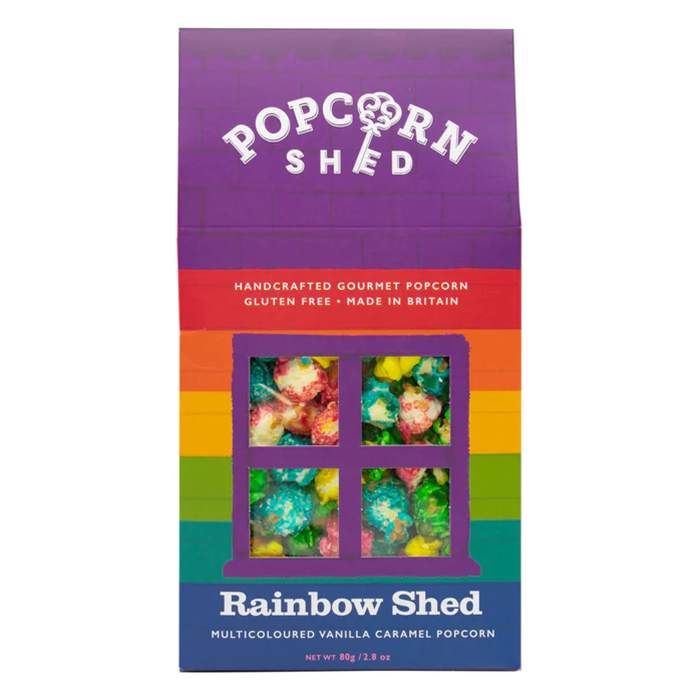 Popcorn Shed - Rainbow, 80g  Pack of 10