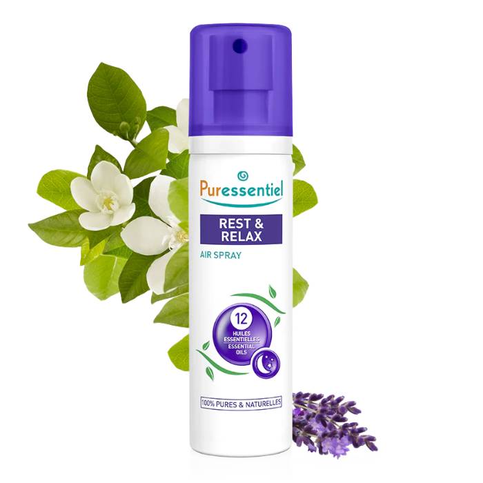 Puressentiel - Rest & Relax Spray with 12 Essential Oils, 75ml