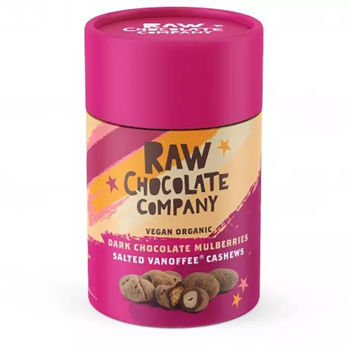 Raw Chocolate Co - Chocolate Fruit & Nut Gift Tube, 180g