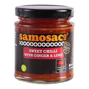 Samosaco - Sweet Chilli With Ginger & Garlic, 210g - Pack of 6