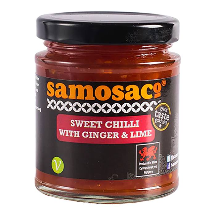 Samosaco - Samosaco Sweet Chilli With Ginger & Garlic, 210g - Pack of 6