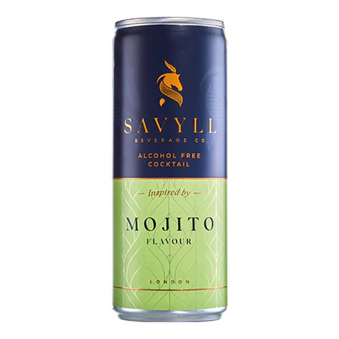 Savyll - Mojito - Non-Alcoholic Cocktail Can, 250ml - Case of 12