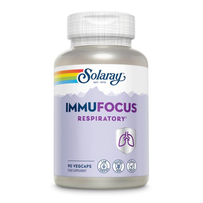 Solaray - ImmuFocus Respiratory, 90 Capsules