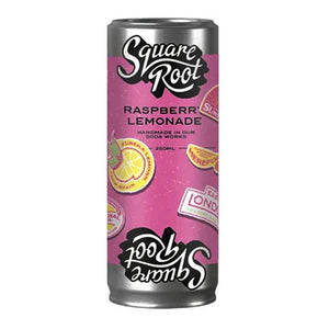 Square Root - Raspberry Lemonade - Case of 24 | Multiple Formats