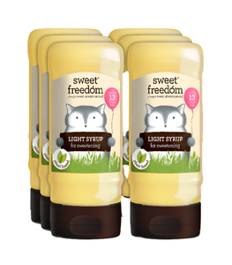 Sweet Freedom - Light Syrup, 350g - Pack of 6