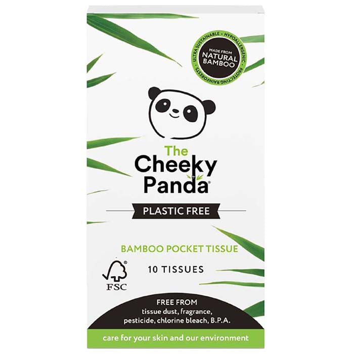 The Cheeky Panda - Plastic-Free Bamboo Pocket Tissues