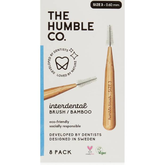 The Humble Co - ID Brush, 8 Pieces Blue