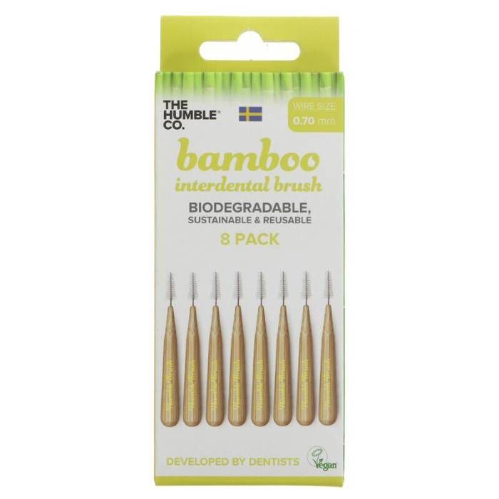 The Humble Co - ID Brush, 8 Pieces Yellow