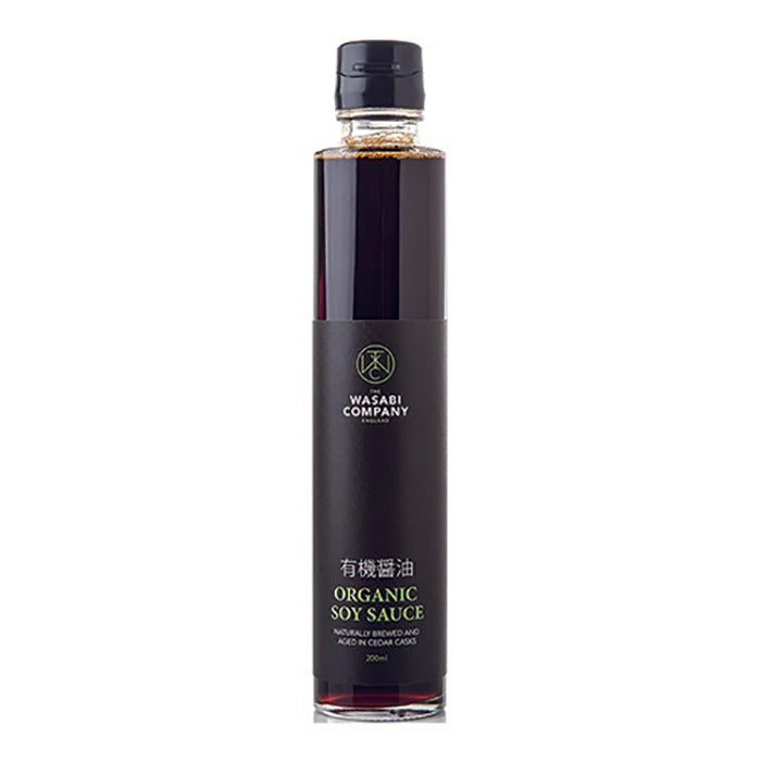 The Wasabi Company - Organic Soy Sauce, 200ml - Pack of 6