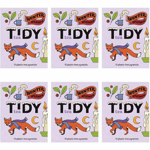 Tidy Tea - Winter Warmer Tea, 15 Bags | Pack of 6