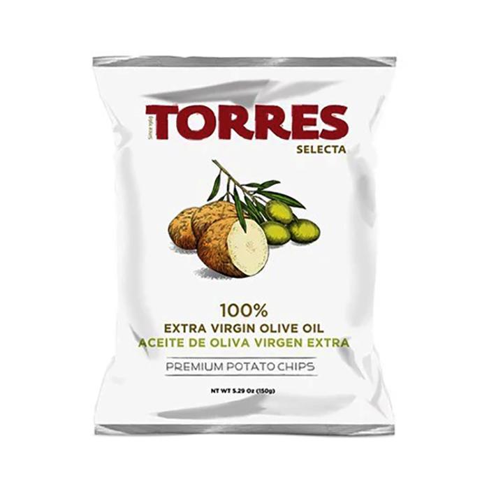 Torres - Extra Virgin Olive Oil Crisps, 150g - Pack of 15