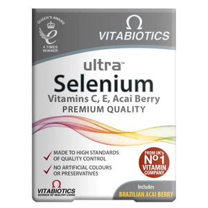 Vitabiotics - Ultra Selenium Premium Quality Vitamins, 30 Tabs