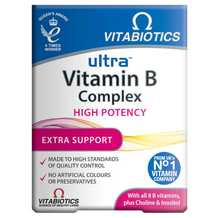 Vitabiotics - Ultra B Complex High Potency, 60 Tabs