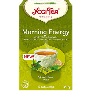 Yogi - Yogi Tea Organic Morning Energy, 17 Bags | Pack of 6