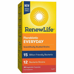 Renew Life - Florabiotic Everyday 15 Billion, 30 Capsules