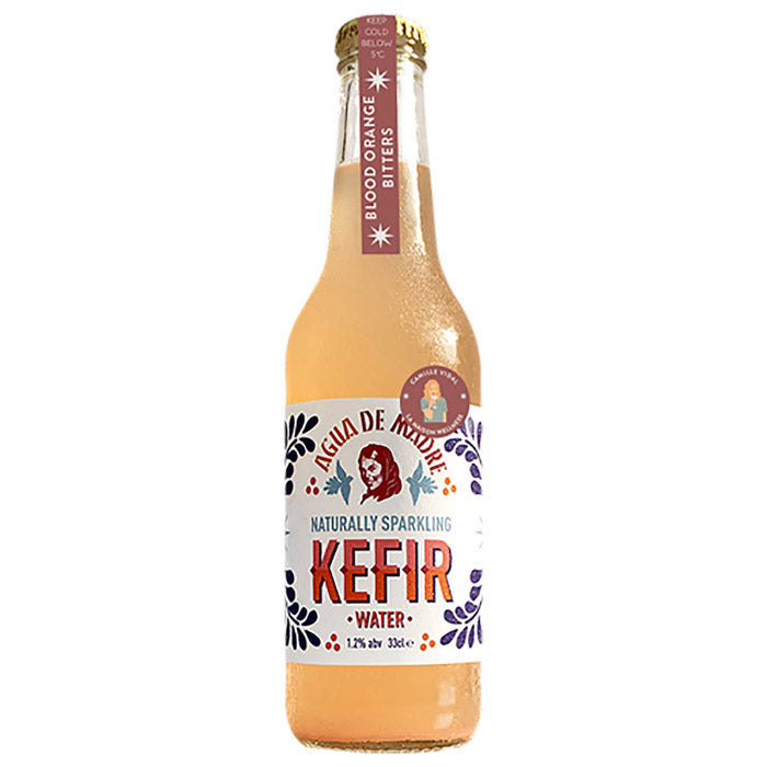 Agua De Madre - Water Kefir - Blood Orange Bitters ,330ml