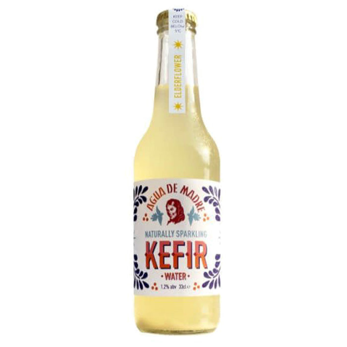 Agua De Madre - Water Kefir - Elderflower & Apple ,330ml