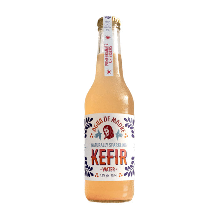 Agua De Madre - Water Kefir - Pomegranate & Hibiscus ,330ml