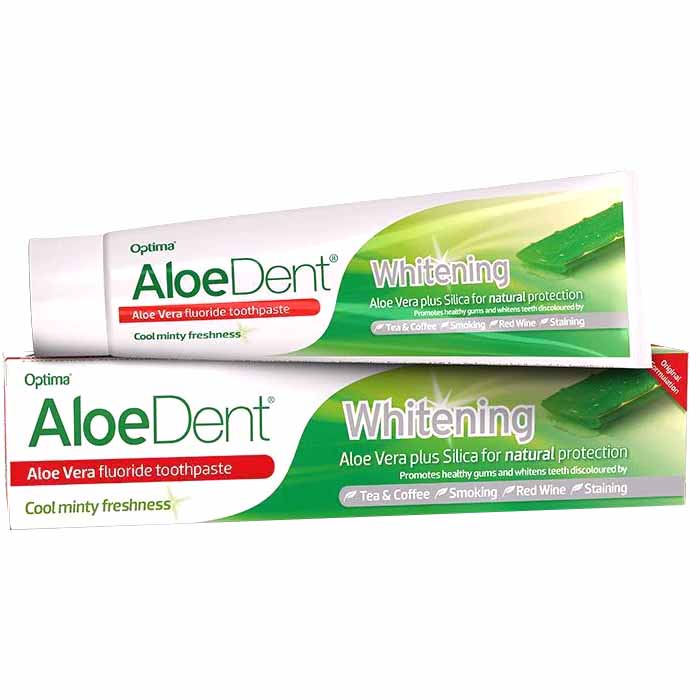 Aloe Dent - Whitening Aloe Vera Toothpaste with Fluoride, 100ml