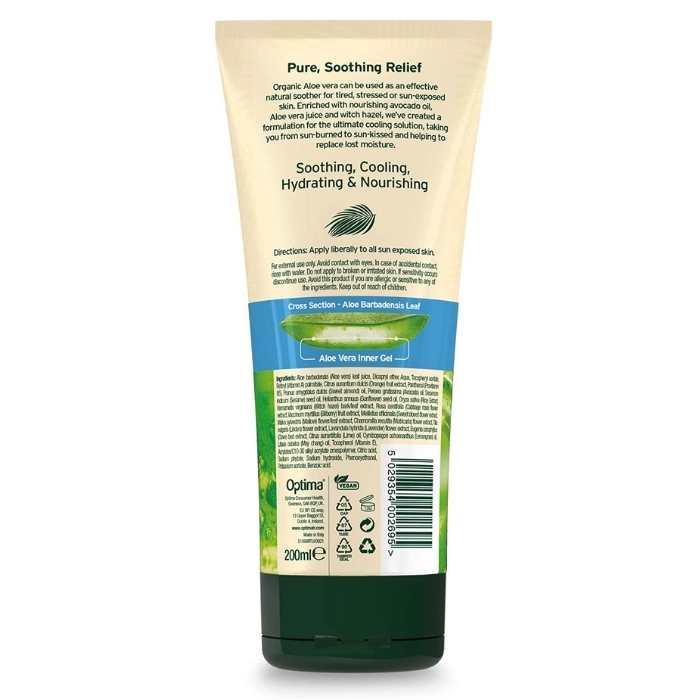 Aloe Pura - Aloe Vera Aftersun Lotion, 200ml - back