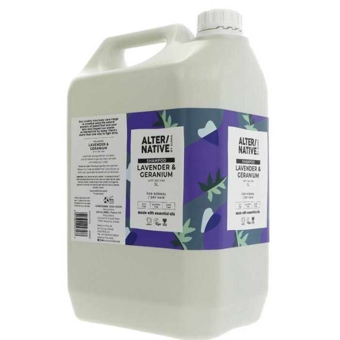 Alter/Native By Suma - Lavender & Geranium  Shampoo, 5L