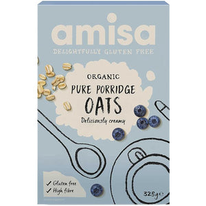 Amisa - Organic Gluten-Free Pure Porridge Oats