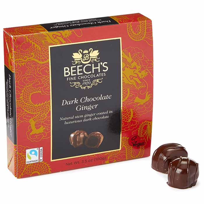 Beech's - Dark Chocolate Ginger ,100g