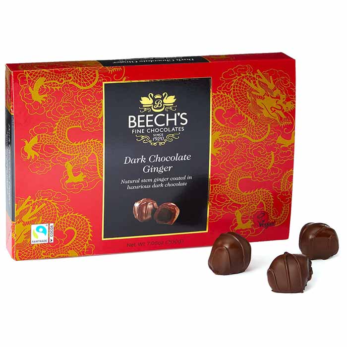 Beech's - Dark Chocolate Ginger ,200g