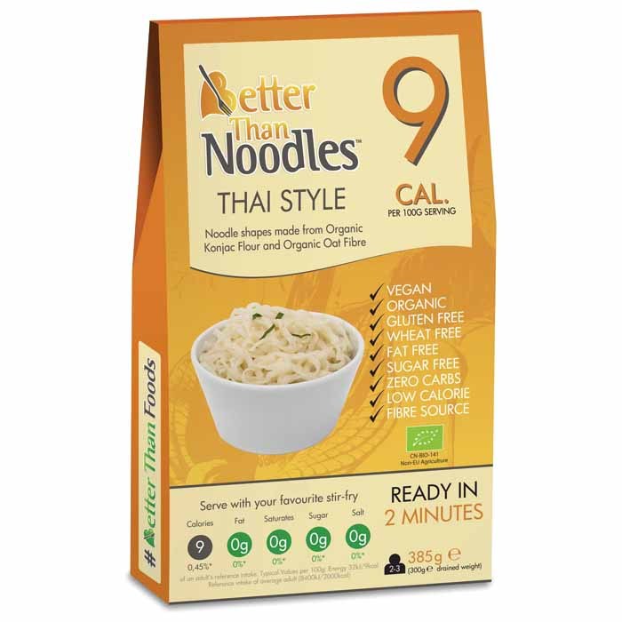 Better Than Foods - Organic Better Than Noodles Thai Style, 385g