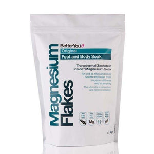 BetterYou - Magnesium Flakes, 1kg & 5kg | Multiple Sizes