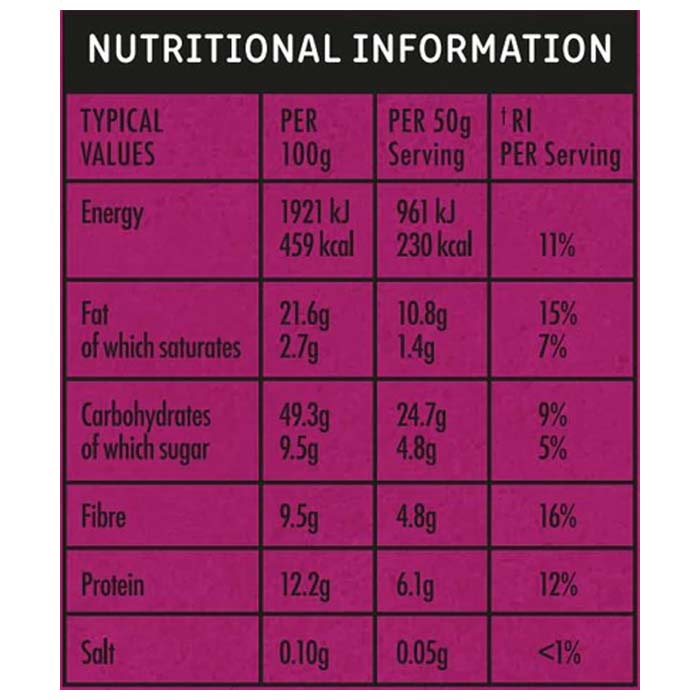 Bio&Me - Gluten-Free Seed & Nut Granola, 350g - back