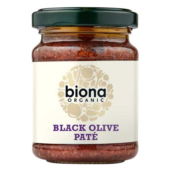 Biona - Organic Black Olive Pate, 120g