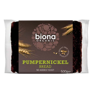 Biona - Organic Pumpernickel Bread, 500g | Multiple Options