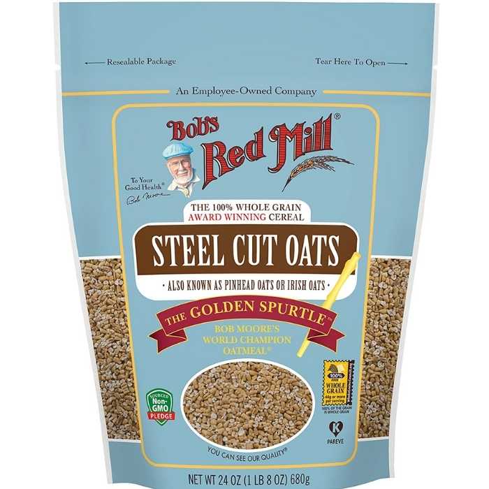 Bob's Red Mill - Gluten-Free Steel Cut Pinhead Oats, 680g