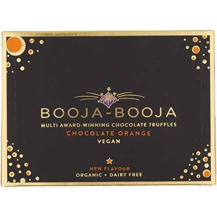 Booja Booja - Organic Gluten-Free Chocolate Orange Truffles, 92g